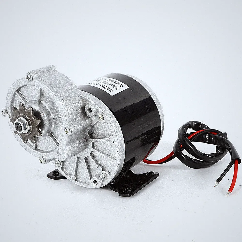350W 24V DC Electric Motor for Bicycle Bike Scooter MY1016Z3 Gear Reduction